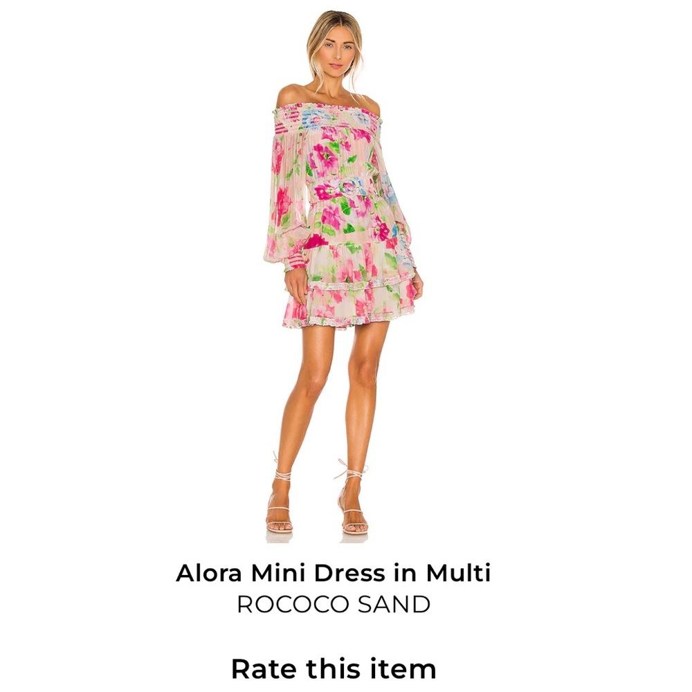 Rococo Sand Alora Multi-Color Mini Dress - Picture 8 of 13